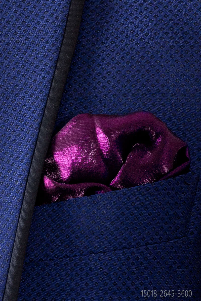 Fazzoletto in lurex fucsia