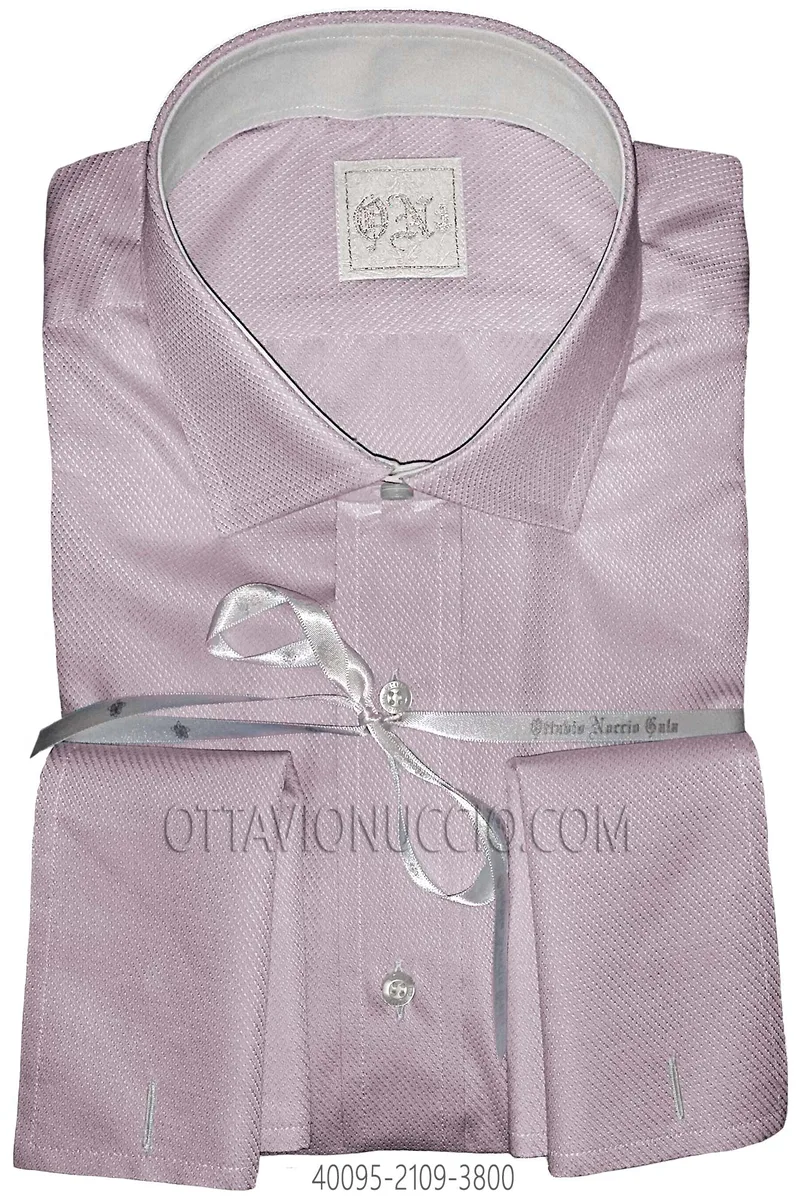 Camicia rosa in cotone