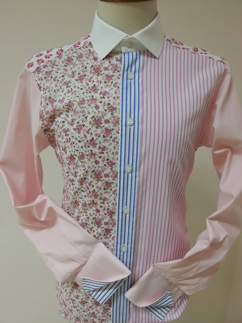 Camicia patchwork