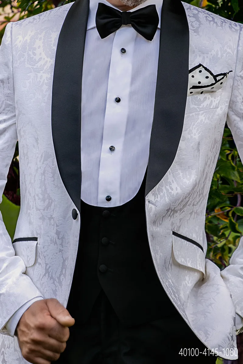 Camicia bianca in puro satin di cotone