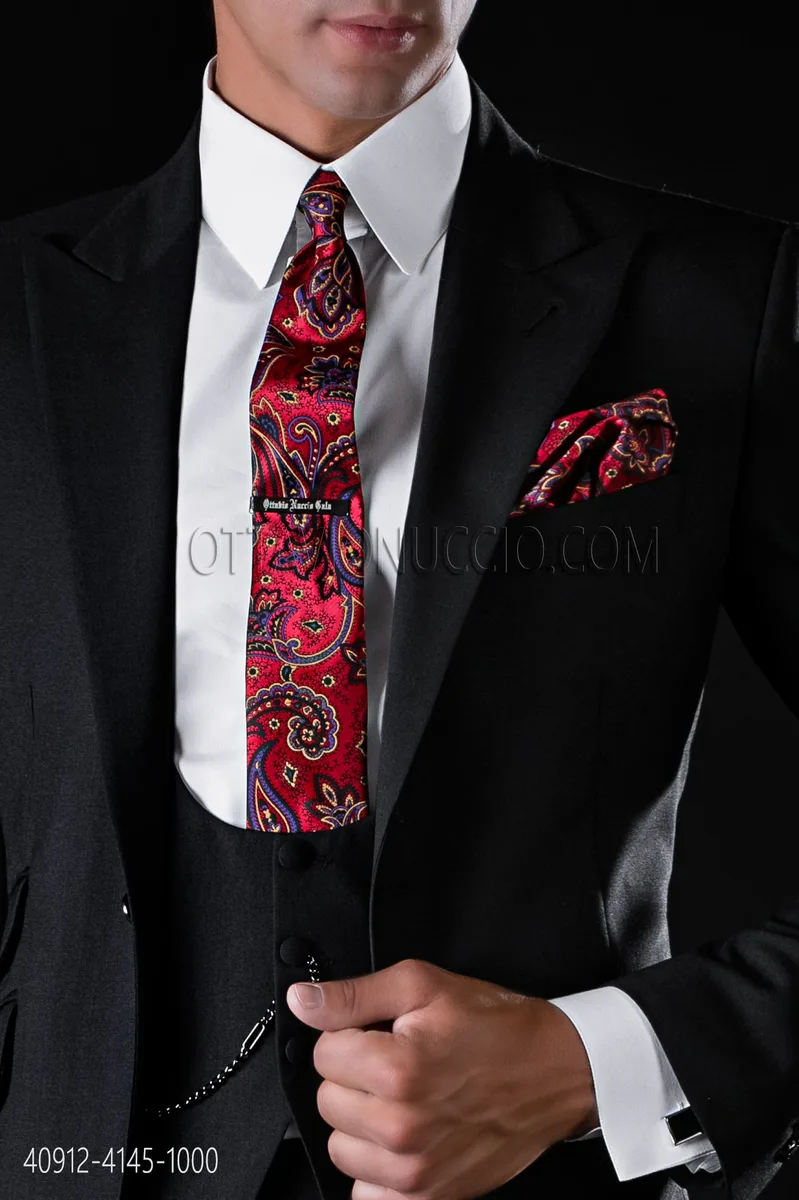 Camicia collo moderno puro satin di cotone