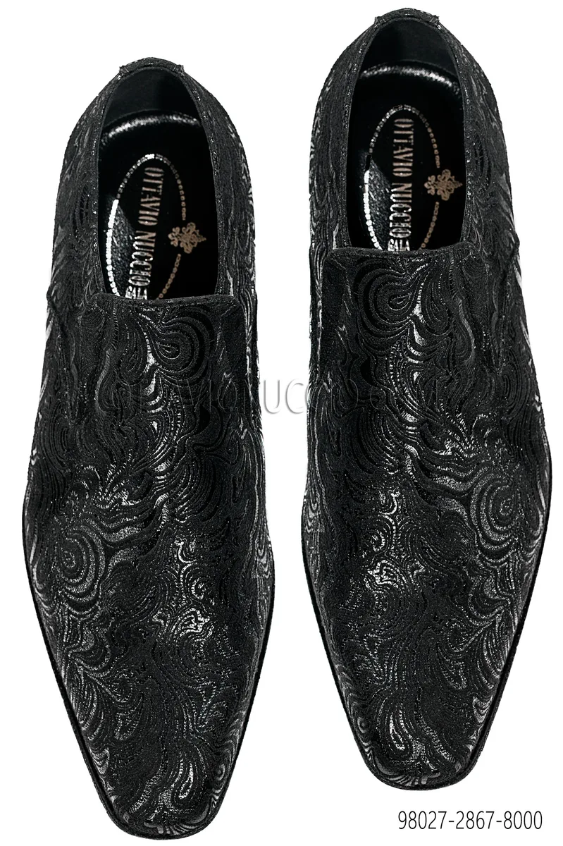 Scarpa damascata nera