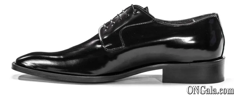Zapato cordones piel cepillada