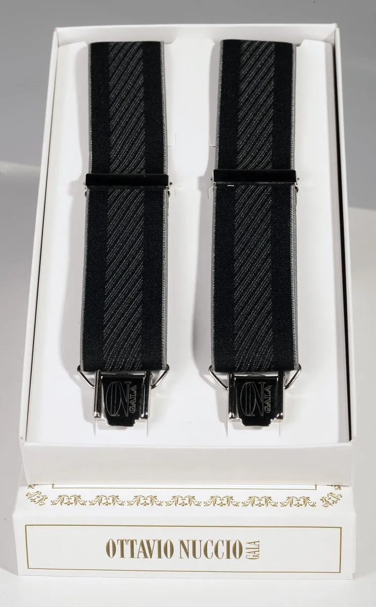 Bretelle in elastico nero