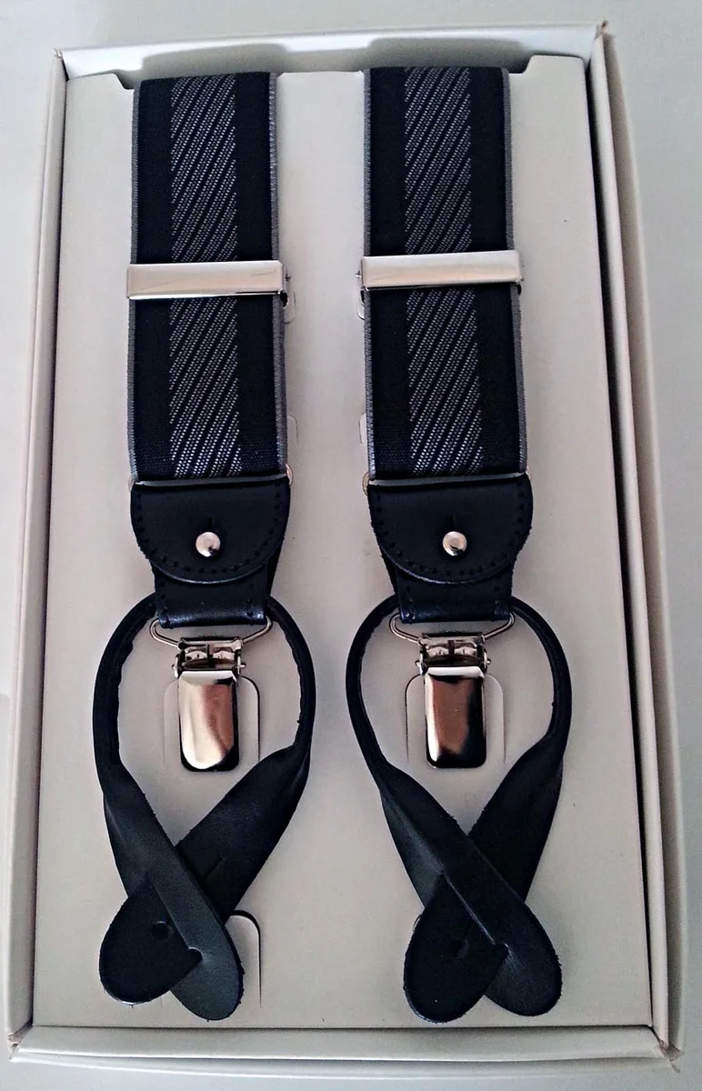 Bretelle elastico nero