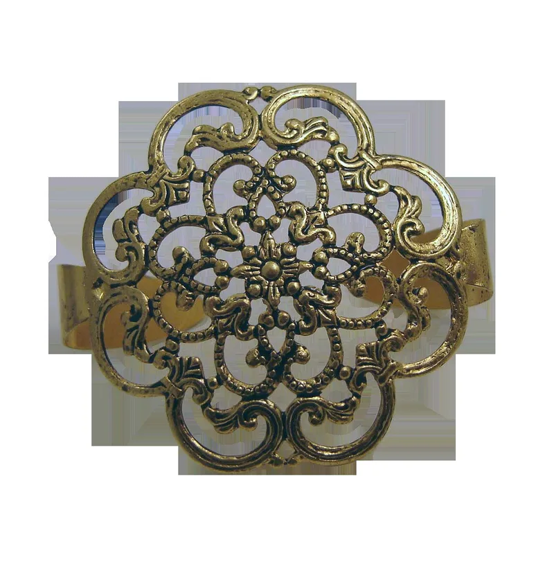 Antikgoldfarbene Brosche