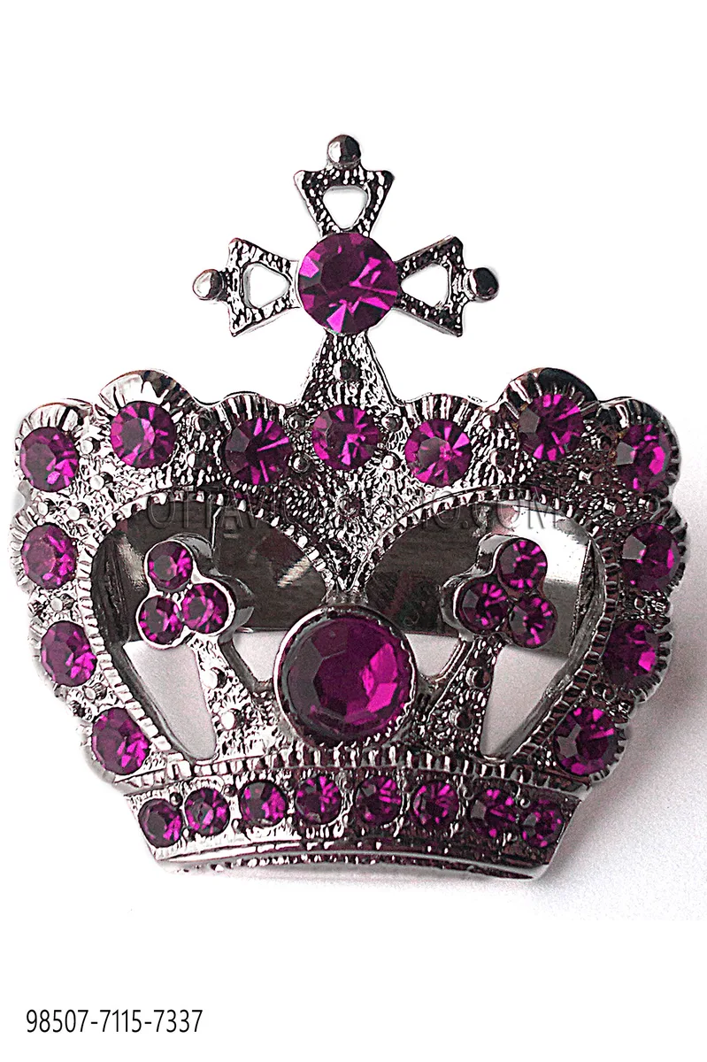 Fermanodo Corona nikel strass glicine