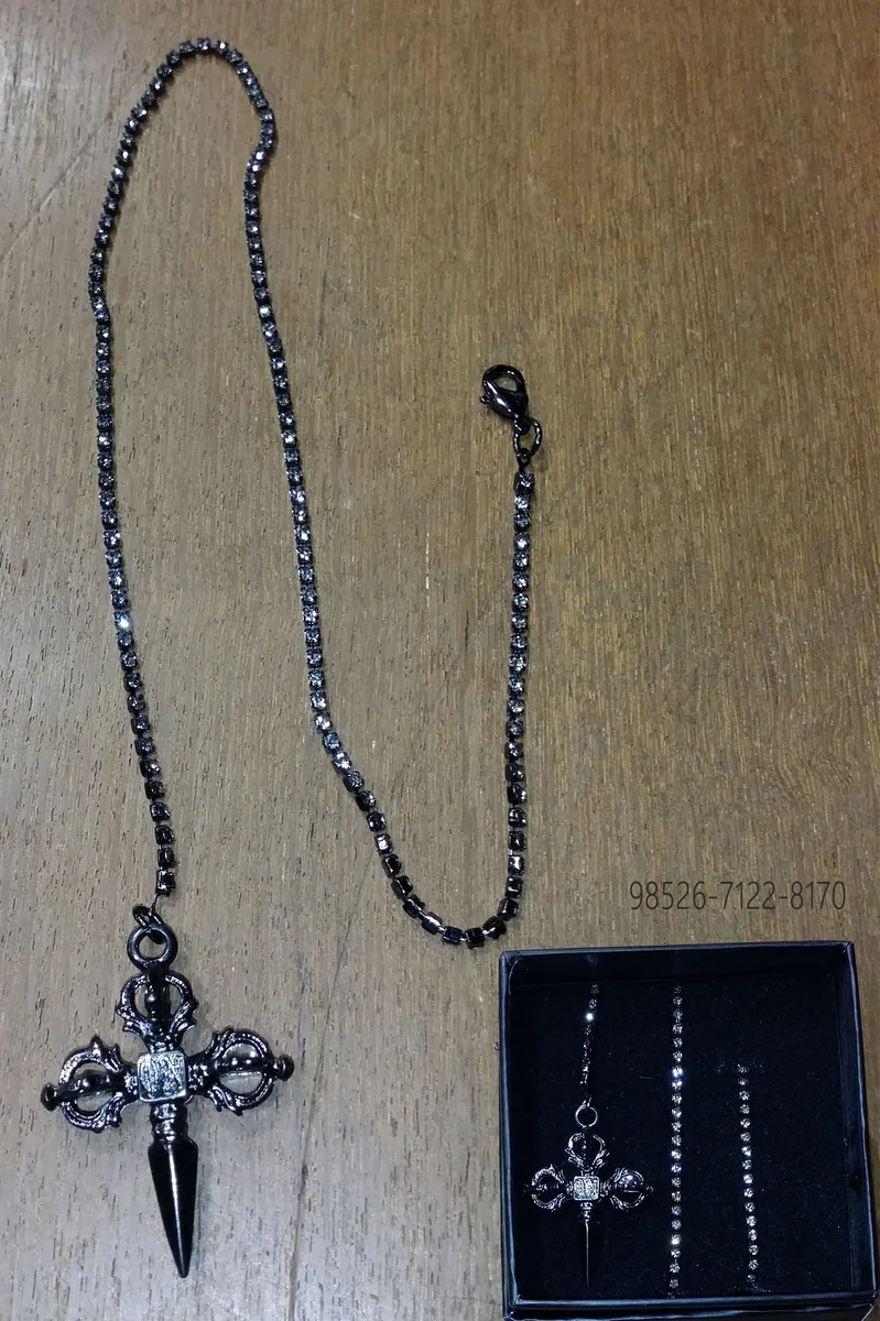 Chain with nikel Sword Pendant