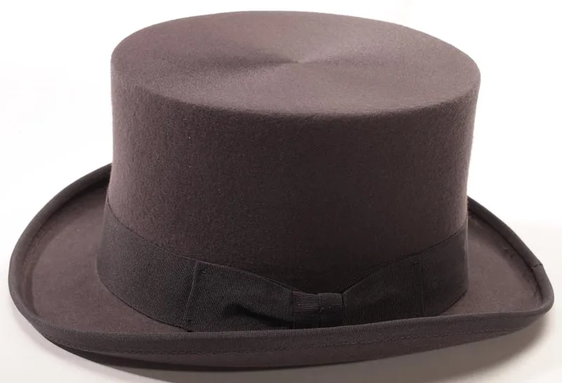 Grey Top Hat