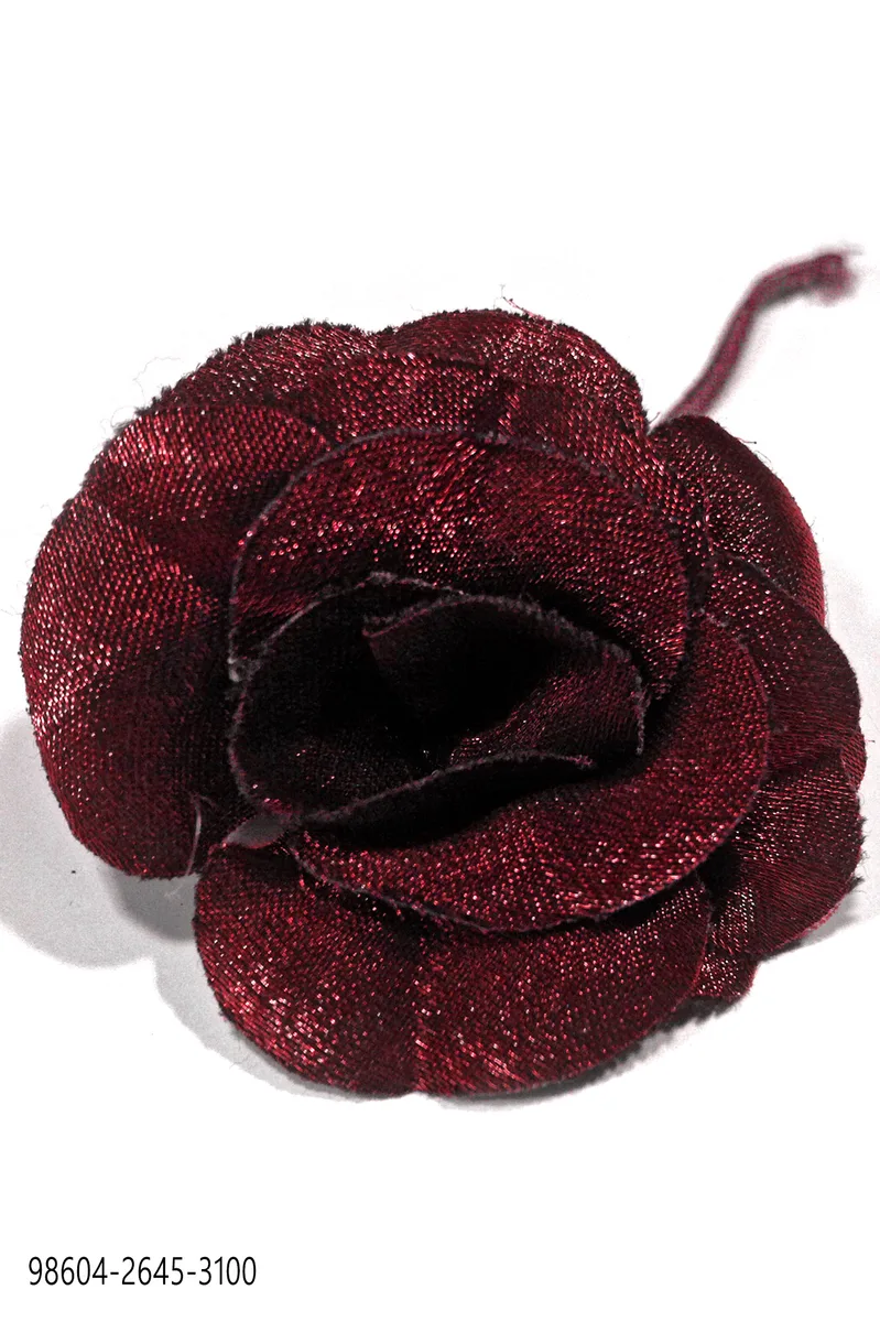 Red Lurex Flower