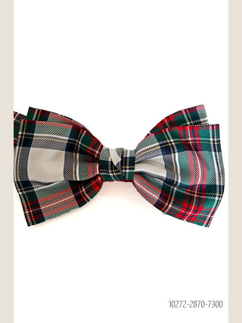 Papillon annodato tartan pura seta