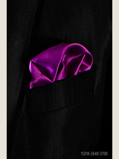 Fazzoletto in raso fucsia