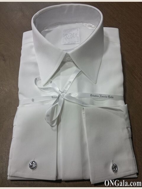 Camicia microfibra bianca