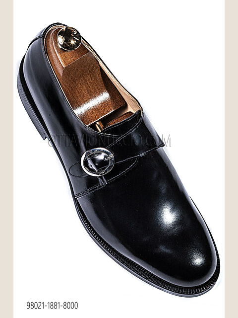 Scarpe Derby fibbia laterale