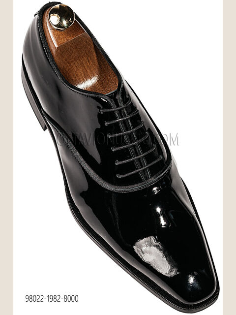 Scarpa Francesina vernice nera