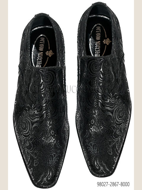 Scarpa damascata nera