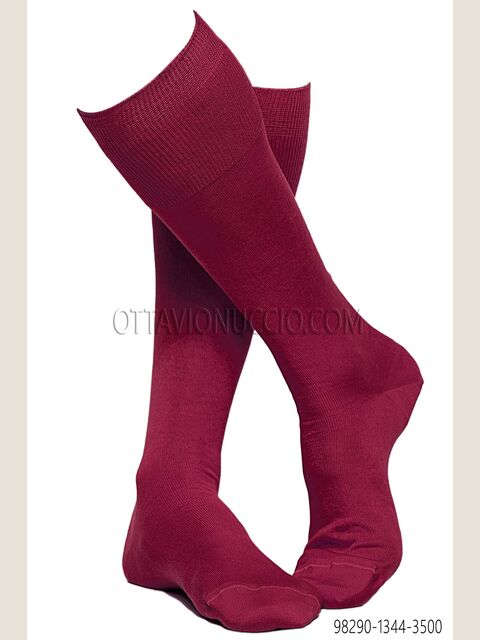 Calze fucsia in cotone