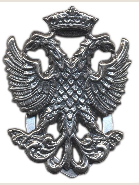 Fermanodo forma aquila finitura antichizzata
