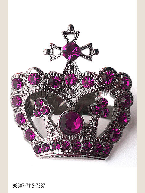 Fermanodo Corona nikel strass glicine