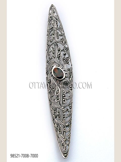 Spilla placcata in argento