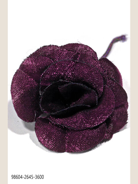 Fiore in lurex fucsia
