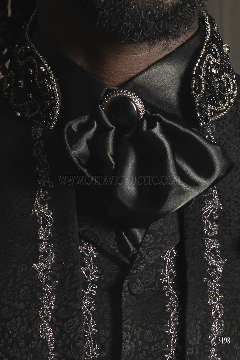 Abito da Sposo Gothic-Luxury Total-Black 4