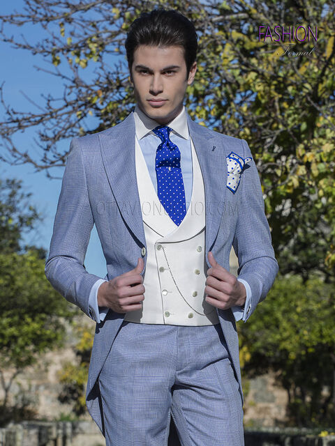 Vestito uomo principe di galles da sposo | Tight fashion
