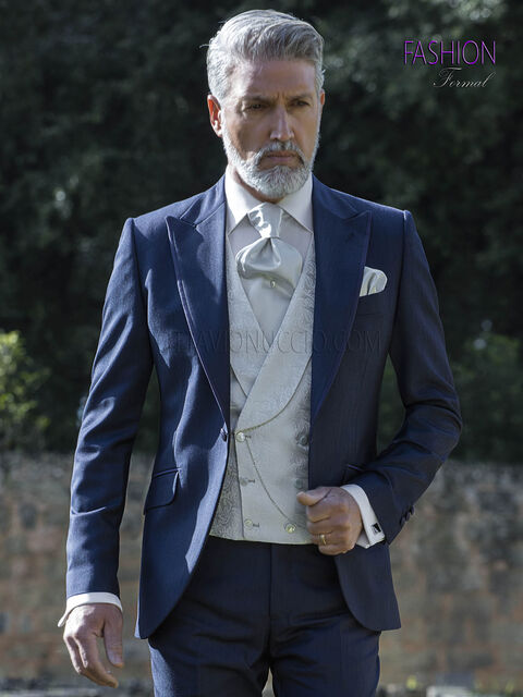 Abito da sposo fashion blu