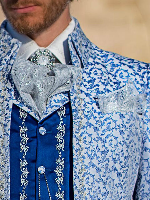 Foulard e Fazzoletto in pizzo argento